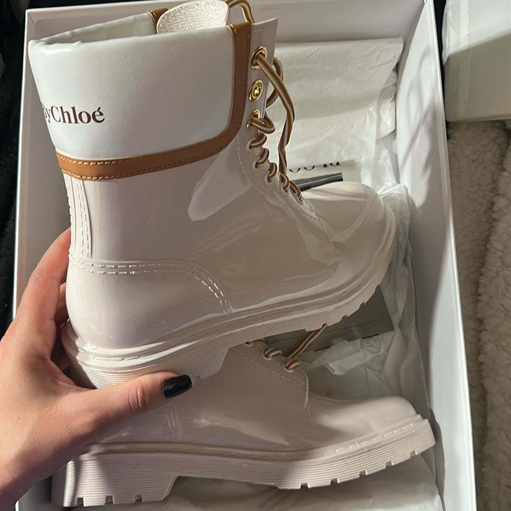 NEW SeeByChloe rain boots - Picture 7 of 9